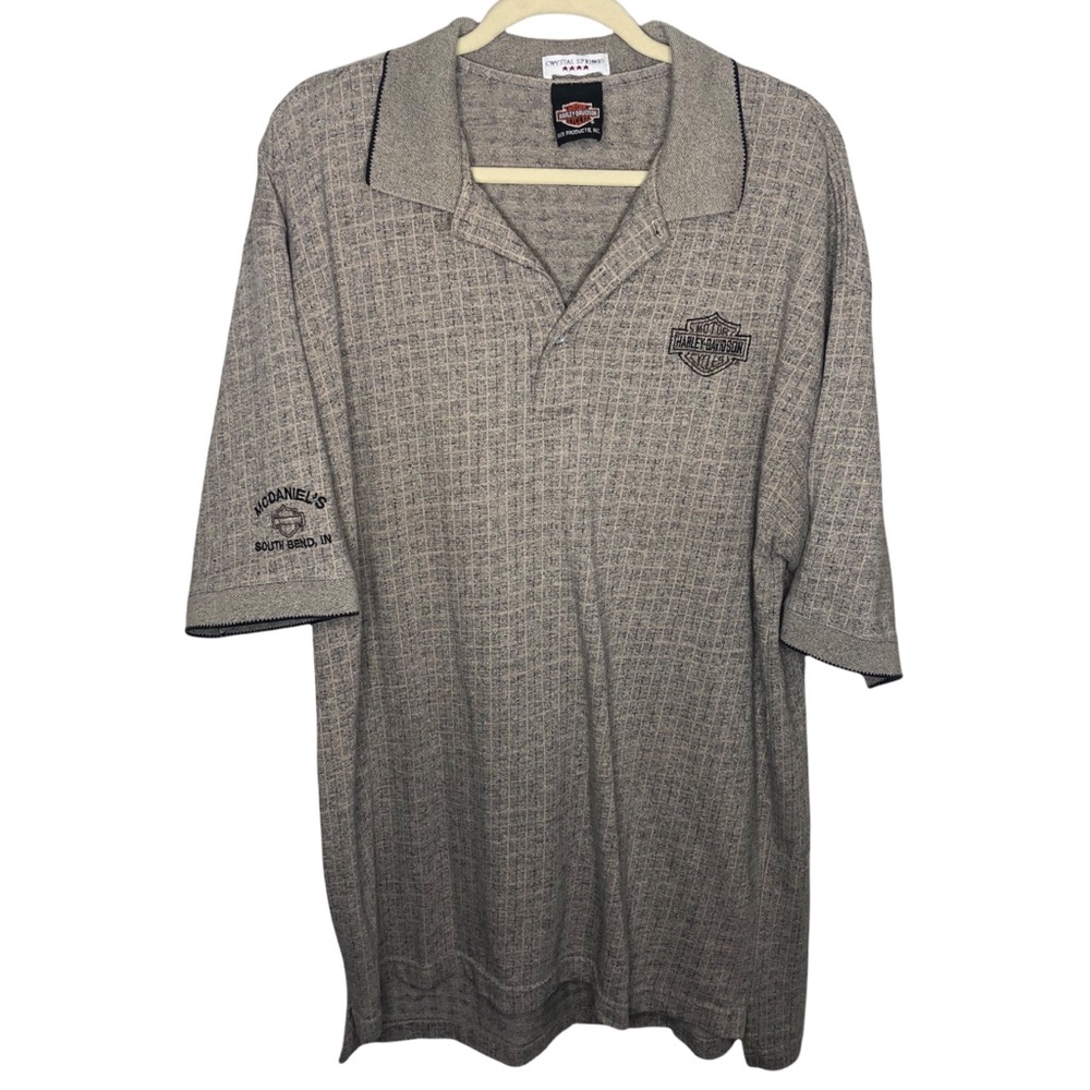 Vintage Harley Davidson Polo Shirt Size XXL